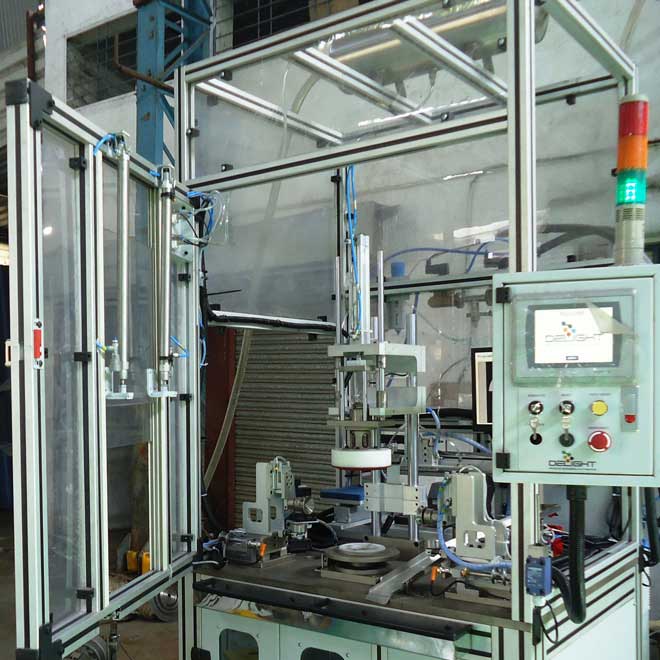 Assembly Machine Diaphragm Fitment and Varification