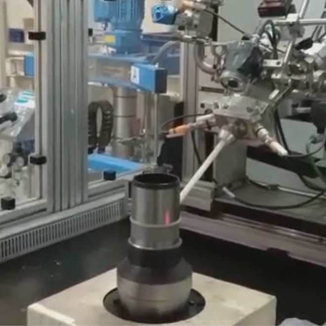 Two Component Meter Mix Dispensing with Robotic Arm