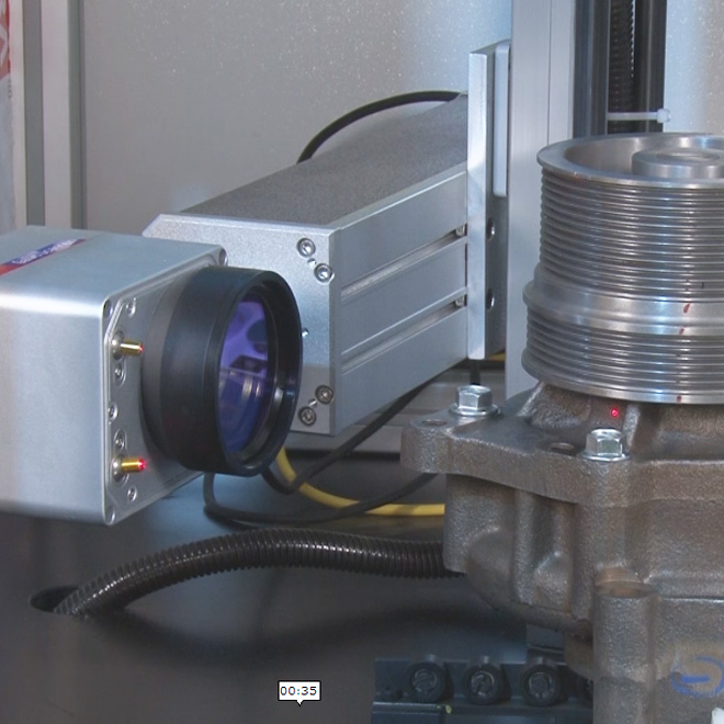 Laser Marking & Report generation at Fire wall